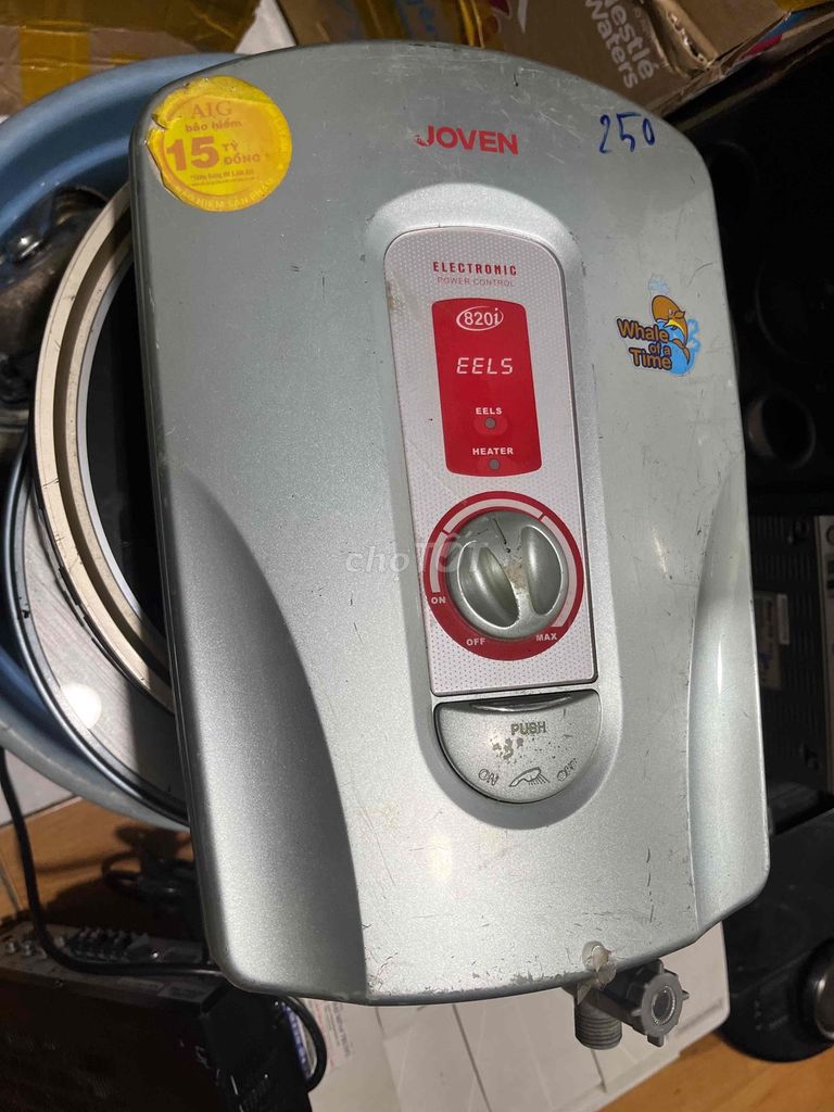Máy nước nóng Joven 820i Bạc Đã sử dụng. Mua bán Thiết bị vệ sinh, nhà tắm tại Quận Phú Nhuận Tp Hồ Chí Minh được đăng bởi My Thanh Lý Đồ Cũ Nguyễn Kiệm hình 1