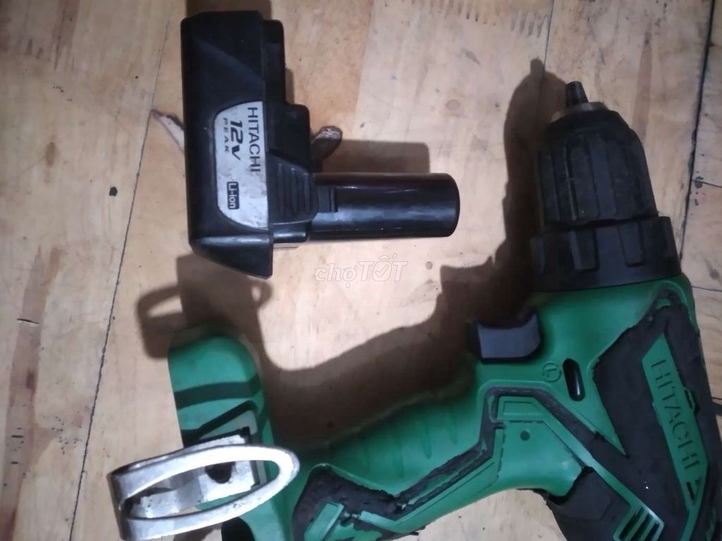 Máy khoan pin Hitachi 12V Xanh lá, Đen. Mua bán Đồ chuyên dụng, Giống nuôi trồng tại Thành phố Thuận An Bình Dương được đăng bởi bình dương hình 1
