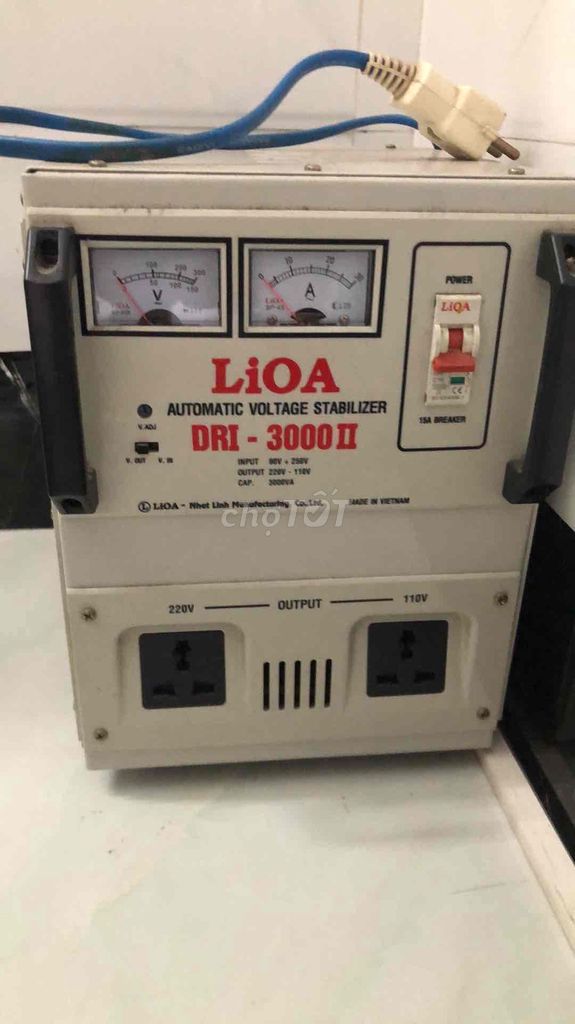 Ổn áp LiOA DRI-3000II 3000VA Việt Nam. Mua bán Nội thất, đồ gia dụng khác tại Quận Cẩm Lệ Đà Nẵng được đăng bởi Thinh Doan hình 1