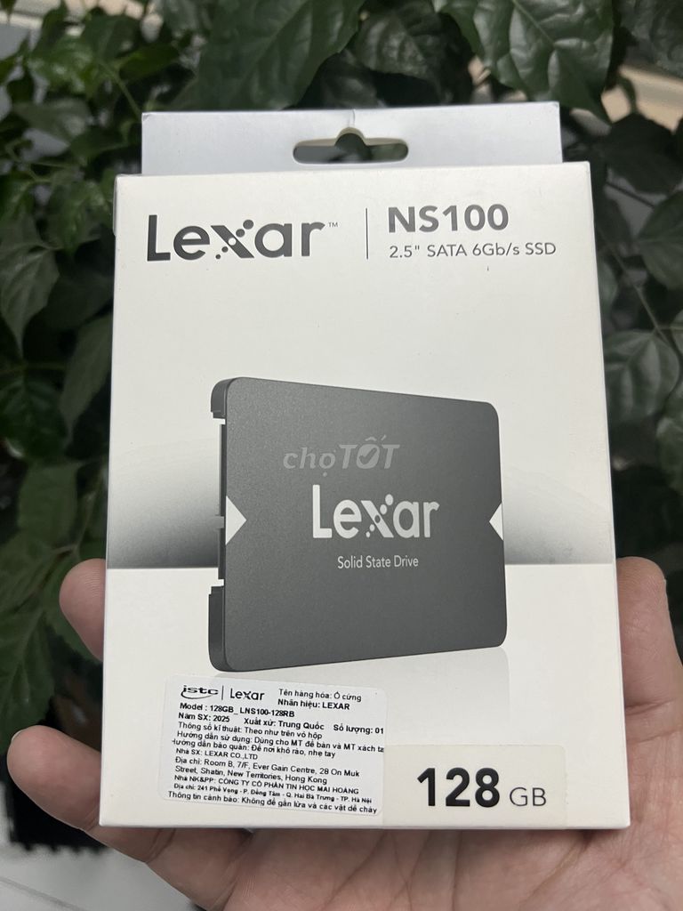 Ổ SSD Lexar 128GB - mới nguyên hộp/.. Mua bán Linh kiện (RAM, Card...) tại Quận Tây Hồ Hà Nội được đăng bởi MayTinhGiaReHaNoi hình 1