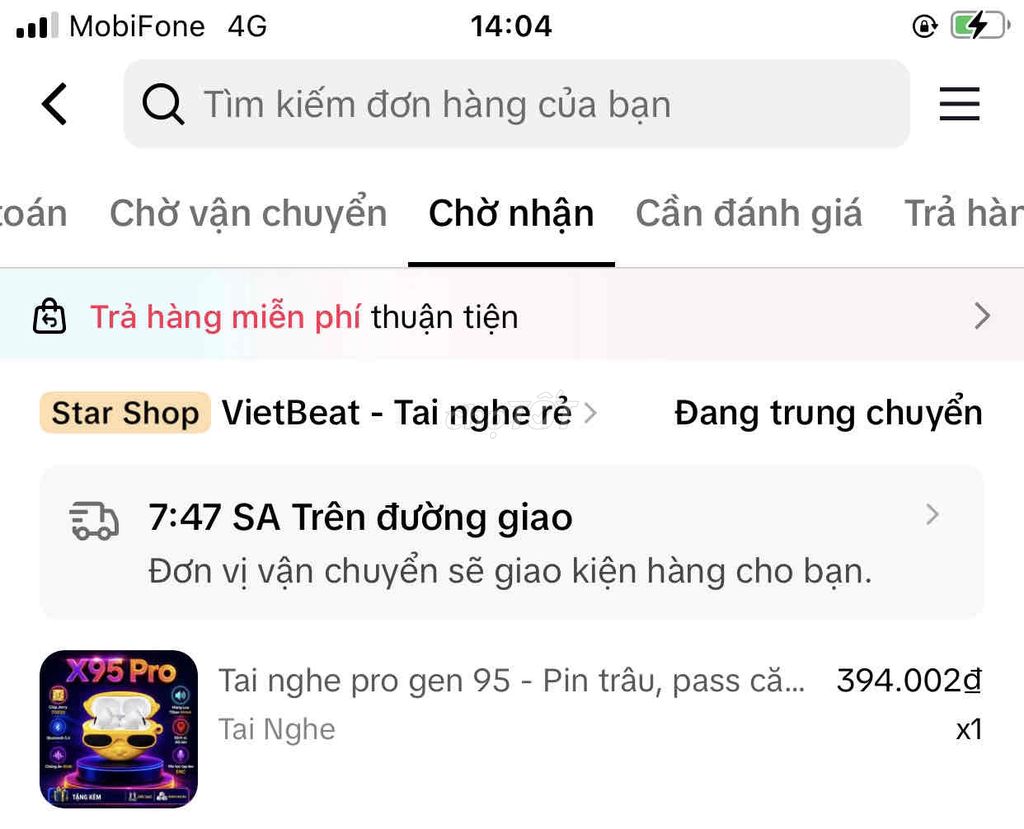 Tai nghe X95 Pro gen 95 mới 100%. Mua bán Tivi, Âm thanh tại Quận Ninh Kiều Cần Thơ được đăng bởi Thy hình 1