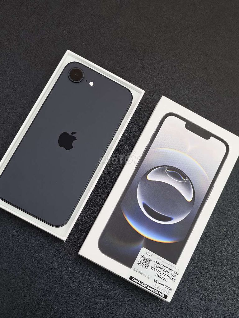 🍎🇻🇳 iPhone 16E 128GB Đen VN/A Như mới. Mua bán Điện thoại tại Quận Lê Chân Hải Phòng được đăng bởi 444 Tô Hiệu OK Mobile HP hình 1