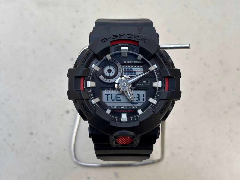 Casio GA-700 Đen Nam. Mua bán Đồng hồ tại Huyện Chợ Gạo Tiền Giang được đăng bởi Ngạn Nguyễn Hữu hình 1