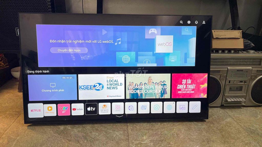 Tivi LG Nanocell 43inch 4K Tràng Viền Đời cao 98%. Mua bán Tivi, Âm thanh tại Quận Cẩm Lệ Đà Nẵng được đăng bởi trâm hình 1
