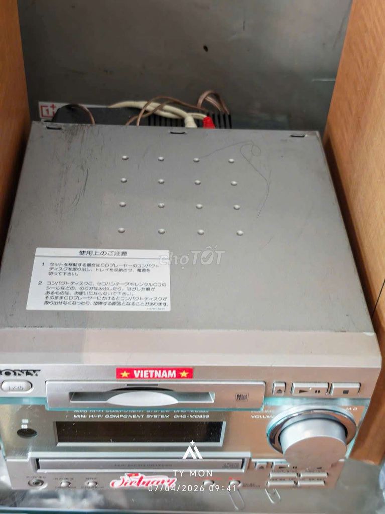 Dàn âm thanh mini Sony MD333. Mua bán Tivi, Âm thanh tại Quận 5 Tp Hồ Chí Minh được đăng bởi TY  MON MOBILE hình 1