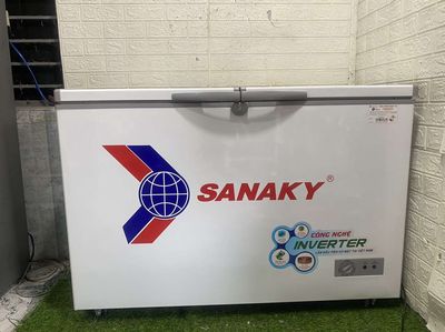 Tủ đông toàn phần Sanaky inverter 300l fj