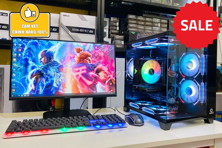 🌈Xả kho PC mới. i5 13400F. Chính hãng. Giá cực rẻ.