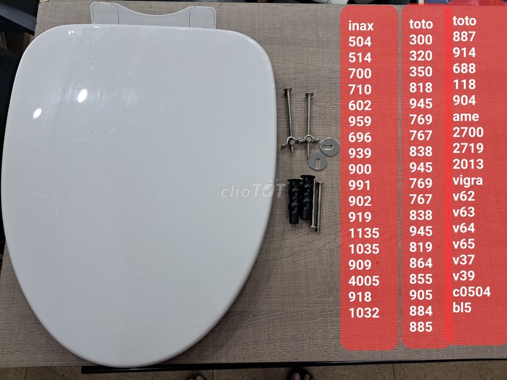Nắp bồn cầu Inax CF-500VS. Mua bán Thiết bị vệ sinh, nhà tắm tại Quận Hoàng Mai Hà Nội được đăng bởi Thiết bị vệ sinh Vietbig hình 1
