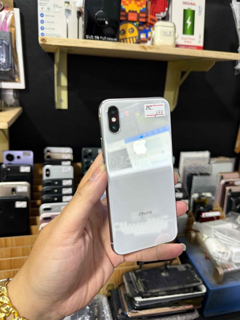 Apple iPhone X 256GB Bạc Đã dùng. Mua bán Điện thoại tại Quận Bình Thạnh Tp Hồ Chí Minh được đăng bởi SyTuan hình 1