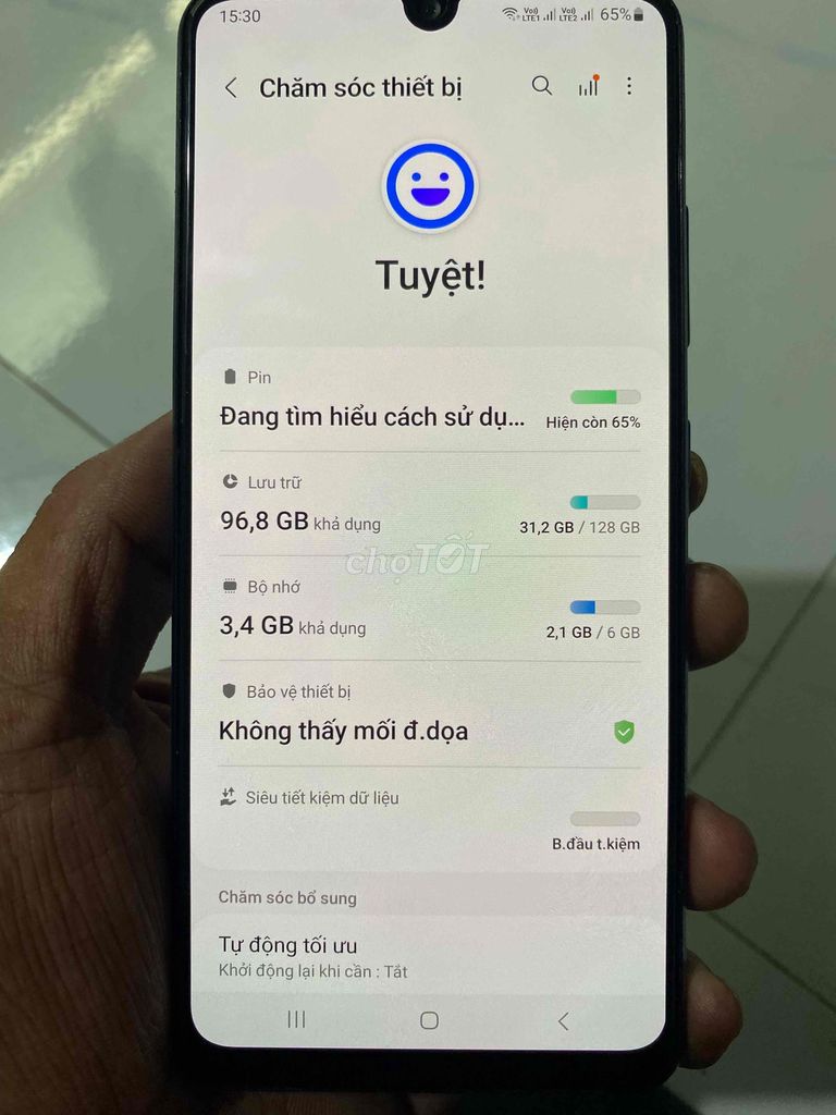 Samsung Galaxy A32 6GB/128GB Xanh. Mua bán Điện thoại tại Huyện Châu Thành Bến Tre được đăng bởi ngoc an hình 1