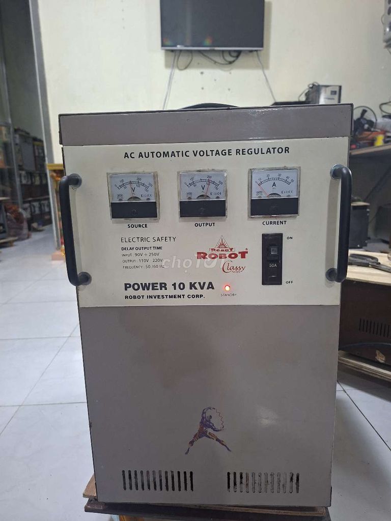 Ổn áp Robot Classy 10 KVA. Mua bán Đồ chuyên dụng, Giống nuôi trồng tại Huyện Bến Lức Long An được đăng bởi Tình Tuân Group hình 1