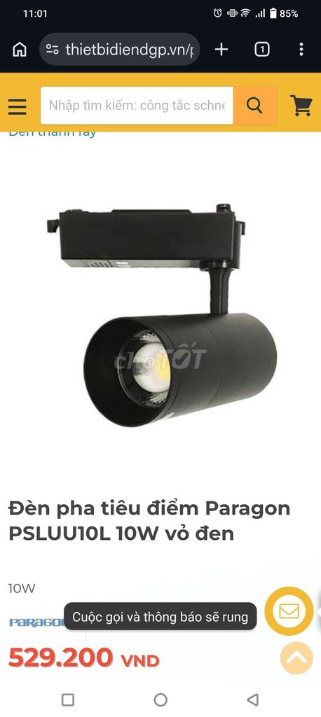 Đèn pha Paragon PSLUU10L Đen 10W. Mua bán Đèn tại Thành phố Thủ Đức Tp Hồ Chí Minh được đăng bởi lê thị hồng nhung hình 1