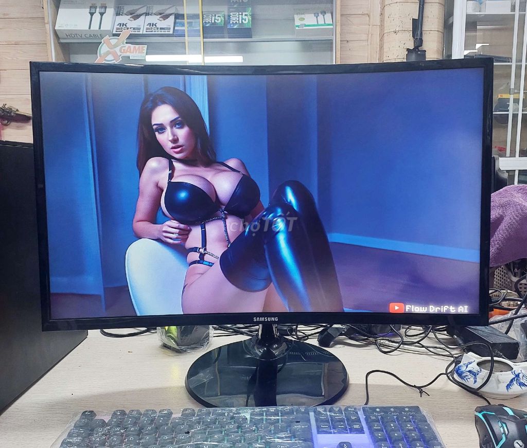 Màn hình 27inch Samsung.. Mua bán Phụ kiện (Màn hình, Chuột...) tại Quận Hoàng Mai Hà Nội được đăng bởi Nam Hải Computer hình 1
