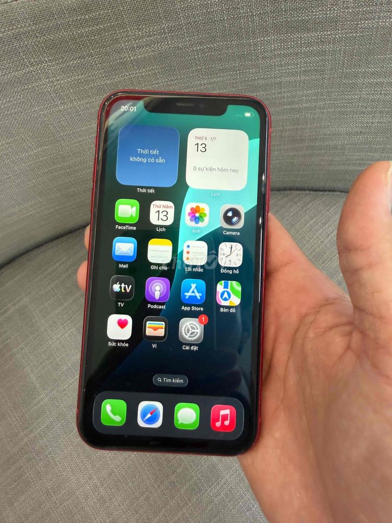 iPhone 11 Đỏ Full máy quốc tế. Mua bán Điện thoại tại Quận Ninh Kiều Cần Thơ được đăng bởi LyN hình 1