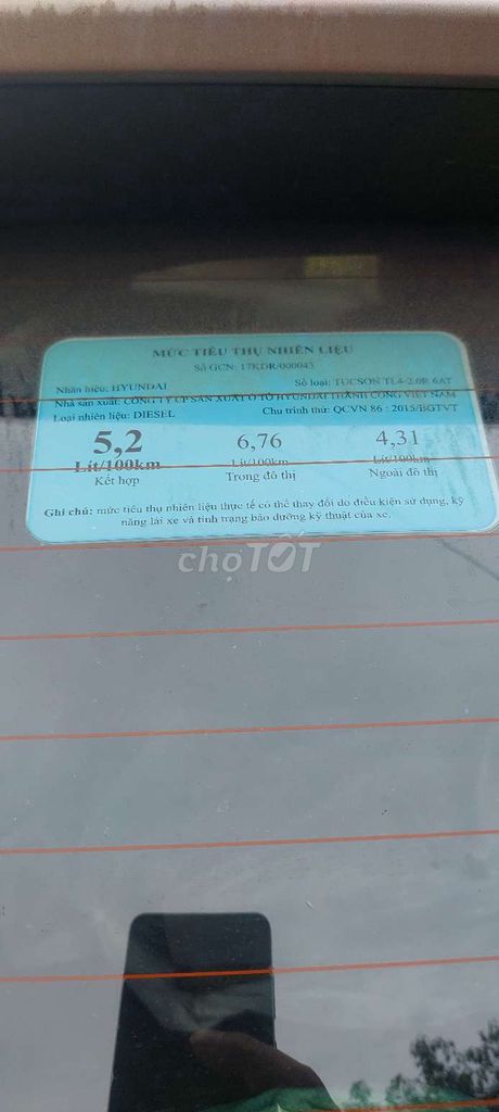 Tuson 2019 AT full dầu. Mua bán Ô tô tại Huyện Ia Grai Gia Lai được đăng bởi Ngo Thanh Long hình 16