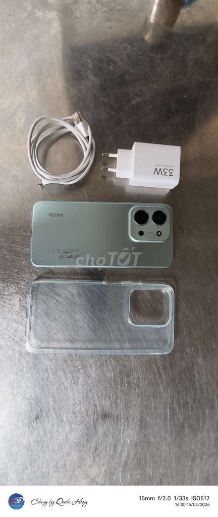 Xiaomi Redmi 15C 128GB Xanh lá Mới. Mua bán Điện thoại tại Thành phố Dĩ An Bình Dương được đăng bởi QUỐC HUY WINDOWS hình 1