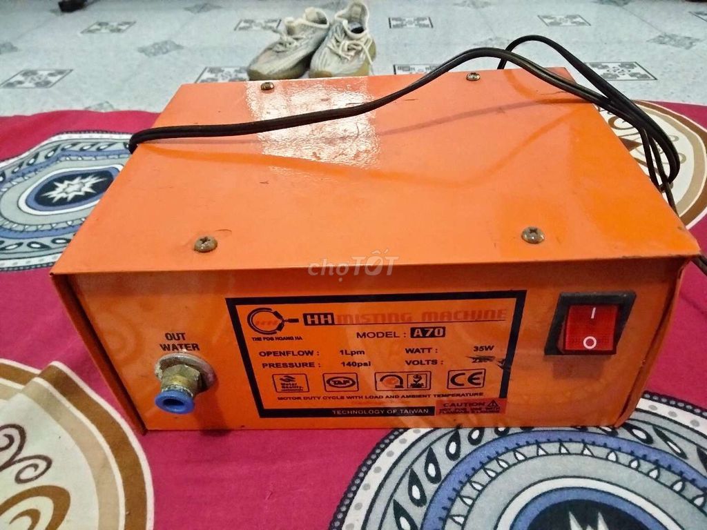 Máy phun sương HH Misting Machine A70. Mua bán Nội thất, đồ gia dụng khác tại Huyện Phú Giáo Bình Dương được đăng bởi A Tuấn hình 1