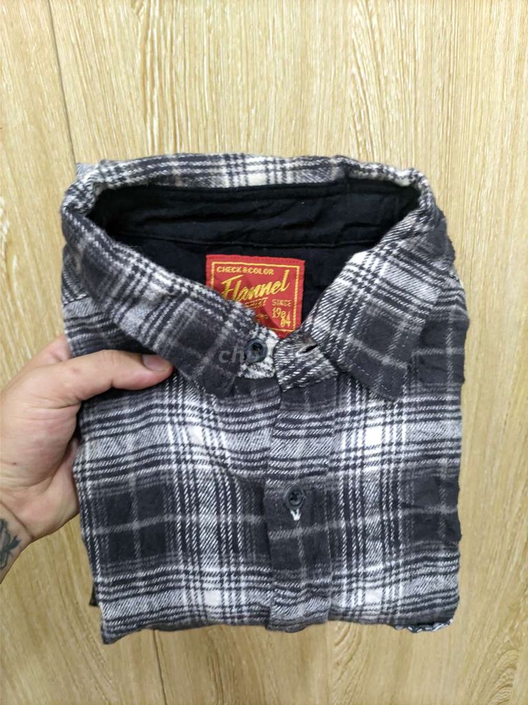 Áo sơ mi dài tay(hãng Check&Color )Flannel VIP mới. Mua bán Quần áo tại Quận Tân Phú Tp Hồ Chí Minh được đăng bởi Thanh lý đồ tùm lum  hình 1