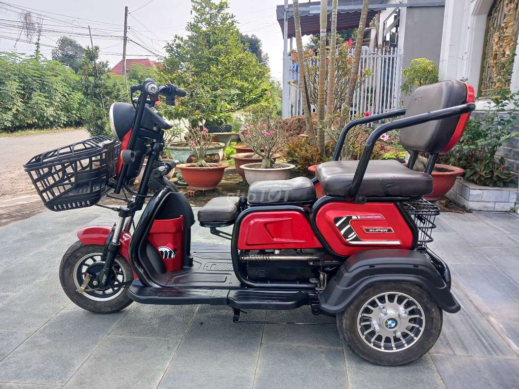 Xe điện 3 bánh còn rất đẹp và tốt gần như mới. Mua bán Xe điện tại Thị xã Bến Cát Bình Dương được đăng bởi Nguyễn Thị ngoan hình 1