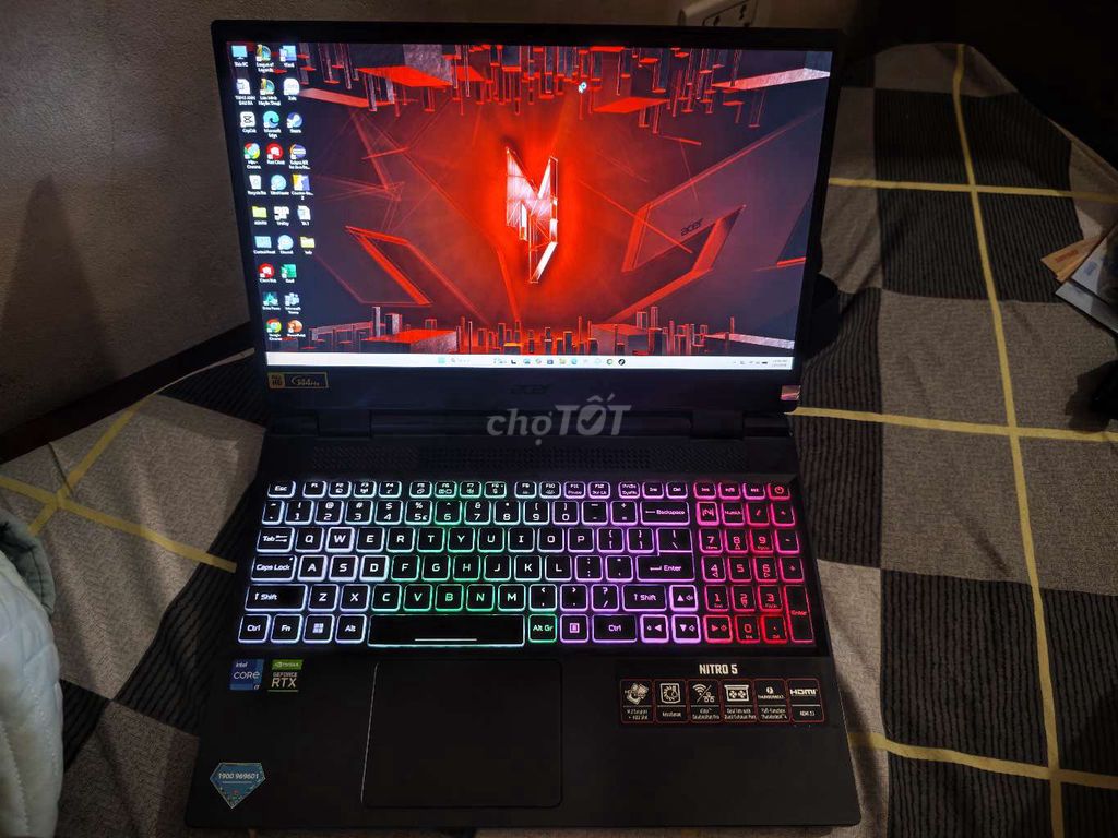 Laptop Acer Nitro 5 Tiger i7-12700H/rtx3050/16/512. Mua bán Laptop tại Quận Bắc Từ Liêm Hà Nội được đăng bởi Hậu Nguyễn hình 1