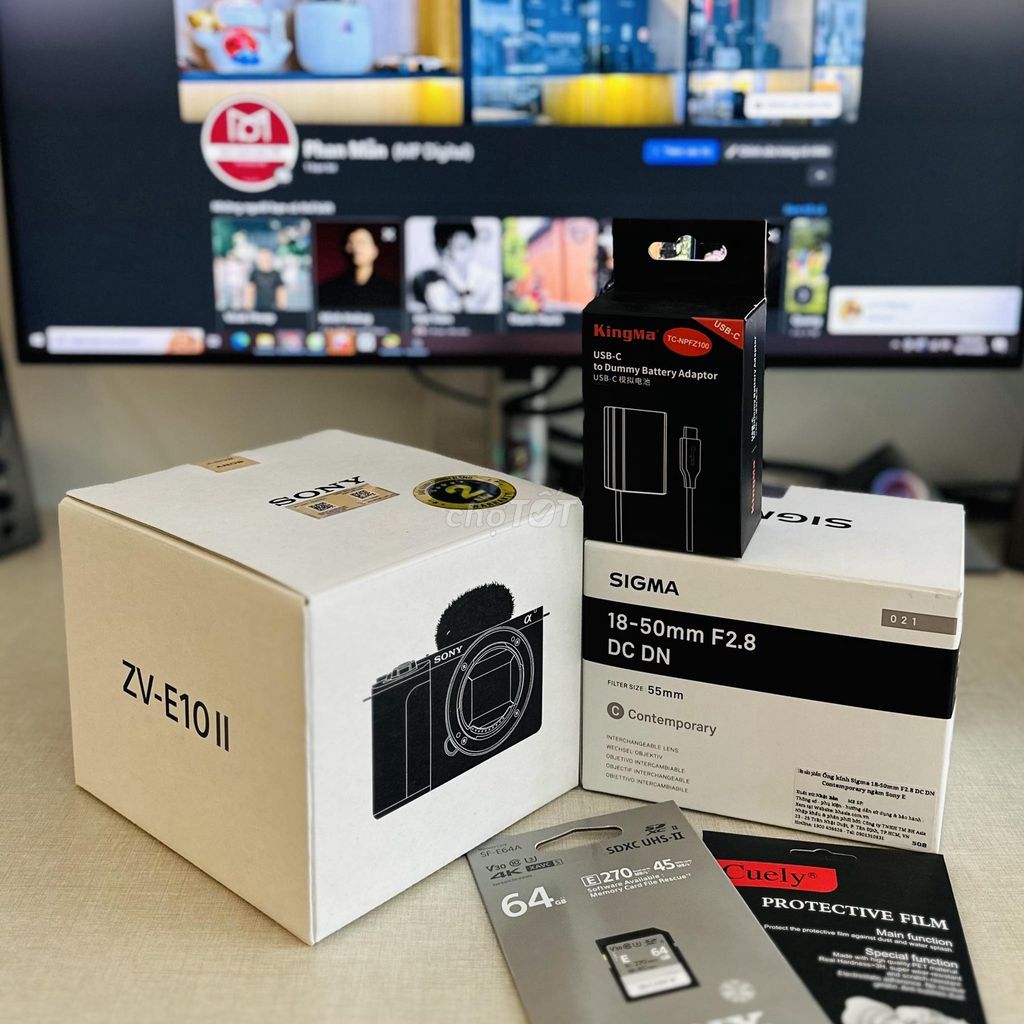 Sony ZVE10II + Sigma 18-50 f2.8 - Mới 100% Hãng. Mua bán Máy ảnh, Máy quay tại Quận 8 Tp Hồ Chí Minh được đăng bởi Mẫn Phan hình 1
