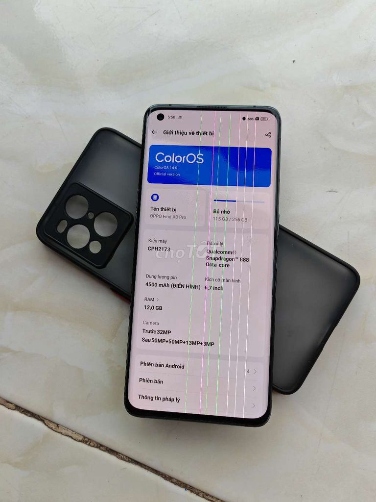 Oppo Find X3 Pro 12GB/256GB Đen Quốc Tế. Mua bán Điện thoại tại Thành phố Cà Mau Cà Mau được đăng bởi Anh Ngô hình 1
