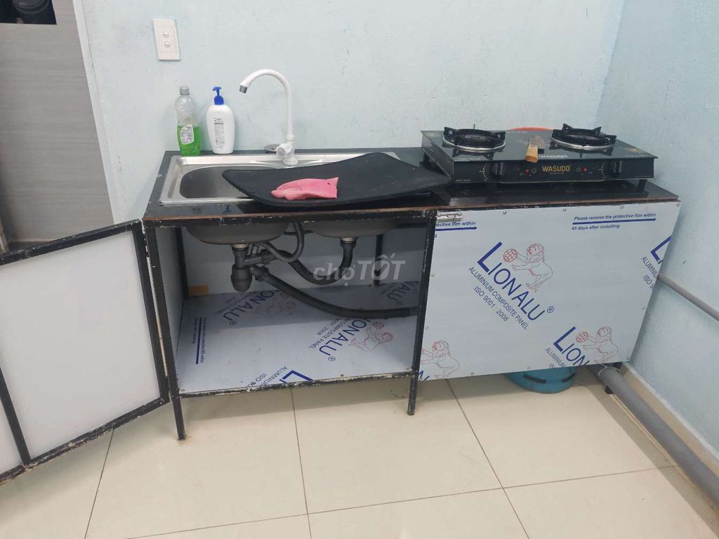 Bếp ga WASUDO Kim loại Đen. Mua bán Bếp, lò, đồ điện nhà bếp tại Quận Liên Chiểu Đà Nẵng được đăng bởi Phan Nghĩa hình 1