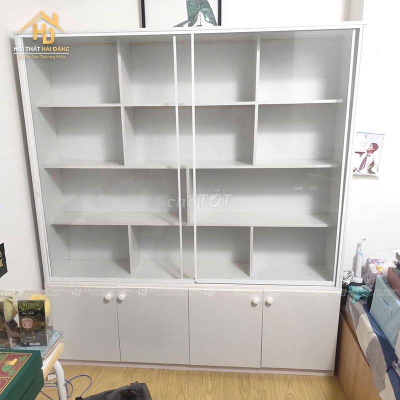 Tủ Trưng Bày Gỗ Công Nghiệp 1m6x1m85 Còn Mới 90%. Mua bán Tủ, kệ gia đình tại Quận Tân Phú Tp Hồ Chí Minh được đăng bởi Công Ty TNHH TM DV INKPRO hình 1