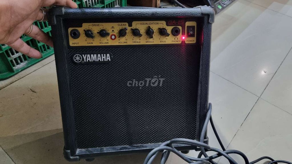 Bộ 3 món  ampli loa yamaha ,phơ chơi ghita