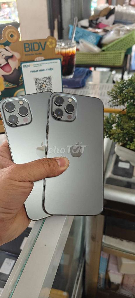 Apple iPhone 12 Pro Max 128GB Xám 99%. Mua bán Điện thoại tại Thành phố Trà Vinh Trà Vinh được đăng bởi thinh đat hình 1