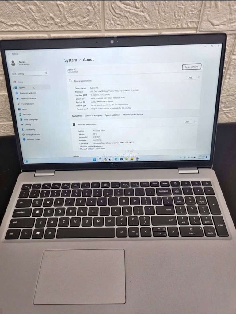 Dell Latitude 5520 i7 11th 8/256. Mua bán Laptop tại Quận Hoàng Mai Hà Nội được đăng bởi Nhím Store 113 Nguyễn An Ninh hình 1