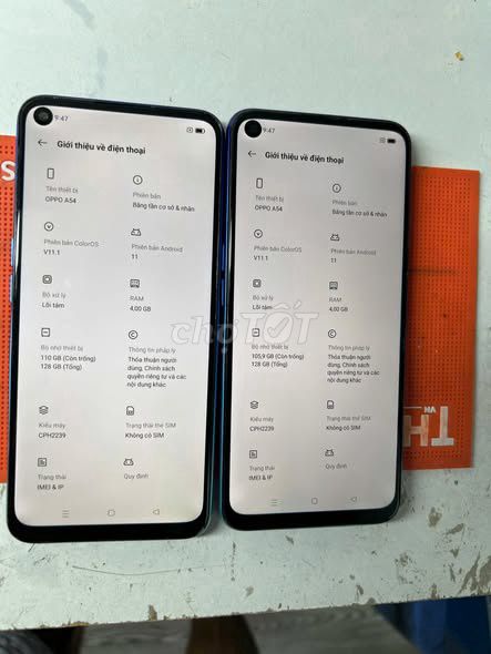 Oppo A54 128GB Xanh. Mua bán Điện thoại tại Quận Tân Bình Tp Hồ Chí Minh được đăng bởi Hội Đồ Điện Tử hình 1