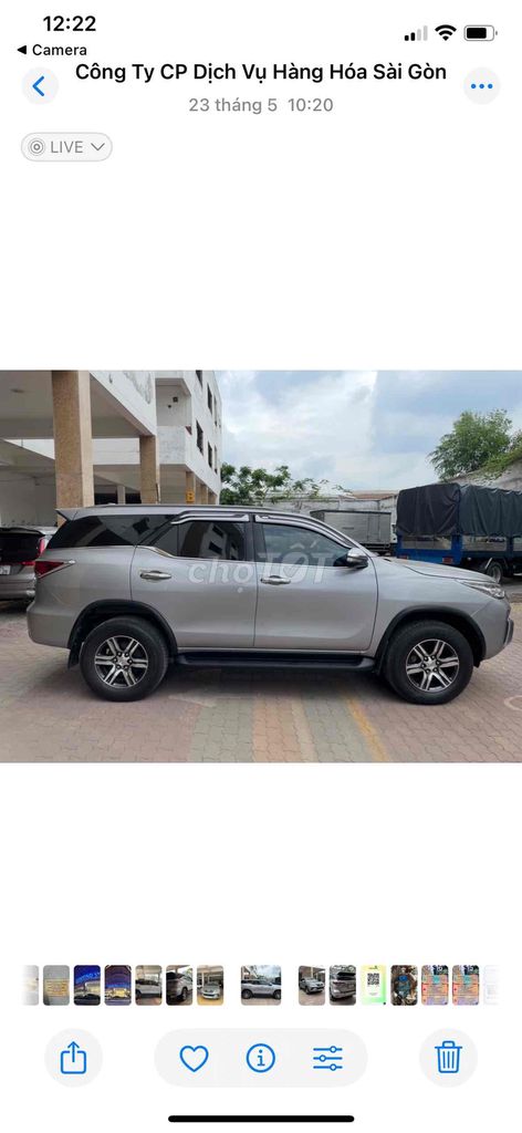 Toyota Fortuner 2017 2.4G 4x2 MT - 170000 km