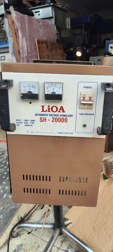 Ổn áp Lioa SH-20000 dây đồng  zin hoạt động tốt. Mua bán Đồ chuyên dụng, Giống nuôi trồng tại Thành phố Thủ Đức Tp Hồ Chí Minh được đăng bởi VÝPTSIM hình 1