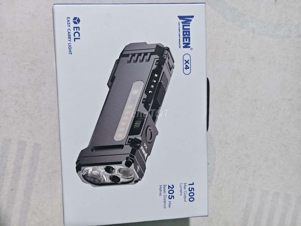 Đèn pin Wuben X4 Xám. Mua bán Đèn tại Thành phố Thủ Đức Tp Hồ Chí Minh được đăng bởi Lâm hình 1