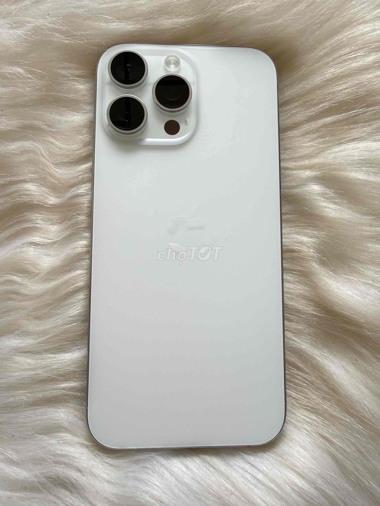 Apple iPhone 16 Pro Max 256GB Trắng Như mới. Mua bán Điện thoại tại Huyện Nhơn Trạch Đồng Nai được đăng bởi Lê cường mobile hình 1