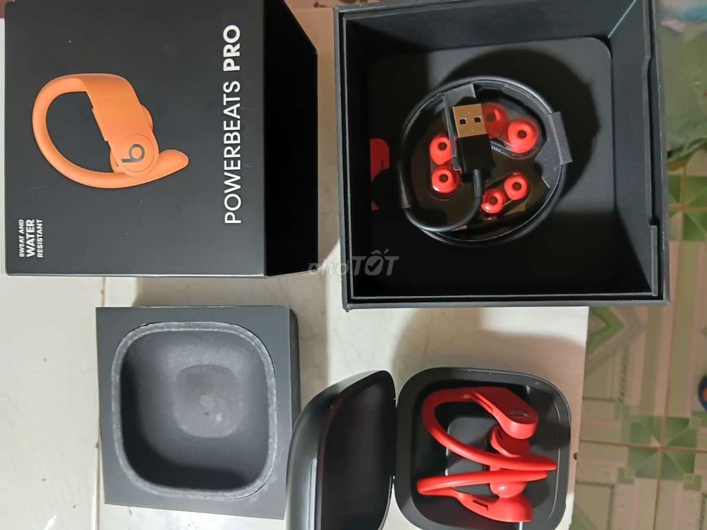 Tai nghe Beats Powerbeats Pro Đỏ. Mua bán Tivi, Âm thanh tại Thành phố Bà Rịa Bà Rịa - Vũng Tàu được đăng bởi Nguyen hình 1