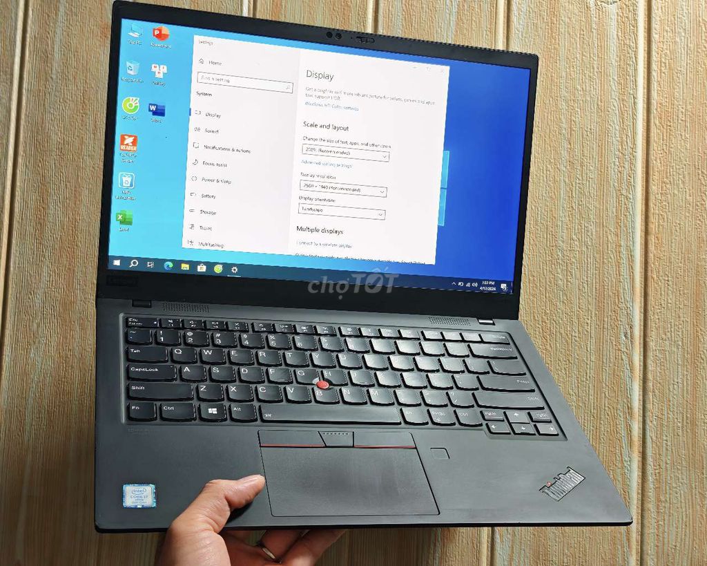 Thinkpad X1 Carbon Gen 7 màn 2K. Mua bán Laptop tại Quận Cẩm Lệ Đà Nẵng được đăng bởi Thinkpad US I i10store com  hình 1