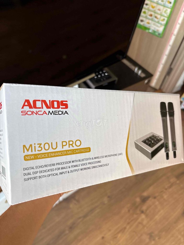 Vang số ACNOS Mi30U PRO Bluetooth UHF. Mua bán Tivi, Âm thanh tại Thành phố Thủ Đức Tp Hồ Chí Minh được đăng bởi Nguyễn Thanh Luận hình 1