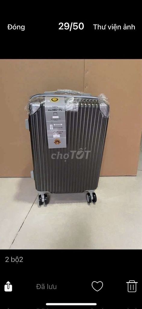 Vali kéo size 20. Mua bán Túi xách tại Quận Tân Bình Tp Hồ Chí Minh được đăng bởi Phạm Thị Ny Ny hình 1