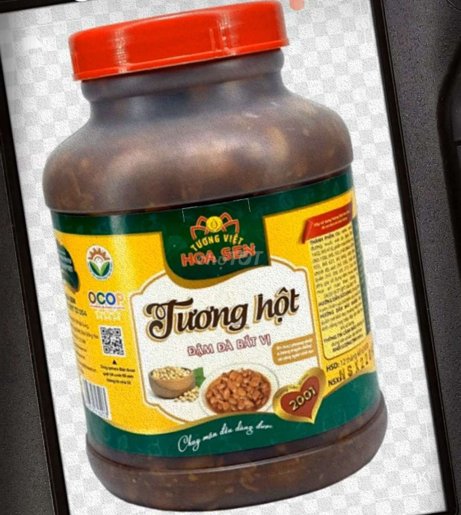 Tương hột Việt Hoa Sen 850g. Mua bán Đồ ăn, thực phẩm và các loại khác tại Quận 12 Tp Hồ Chí Minh được đăng bởi Thanh Lý Hàng Tồn Kho hình 1