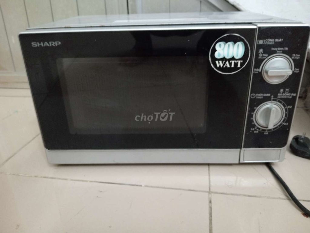 Lò vi sóng Sharp 800W. Mua bán Bếp, lò, đồ điện nhà bếp tại Quận Thanh Xuân Hà Nội được đăng bởi Lê Văn quốc hình 1