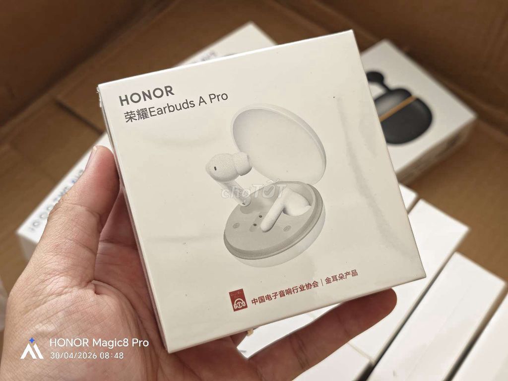 Tai nghe Honor Earbuds A Pro Trắng. Mua bán Tivi, Âm thanh tại Quận Ninh Kiều Cần Thơ được đăng bởi Zelda Phone hình 1