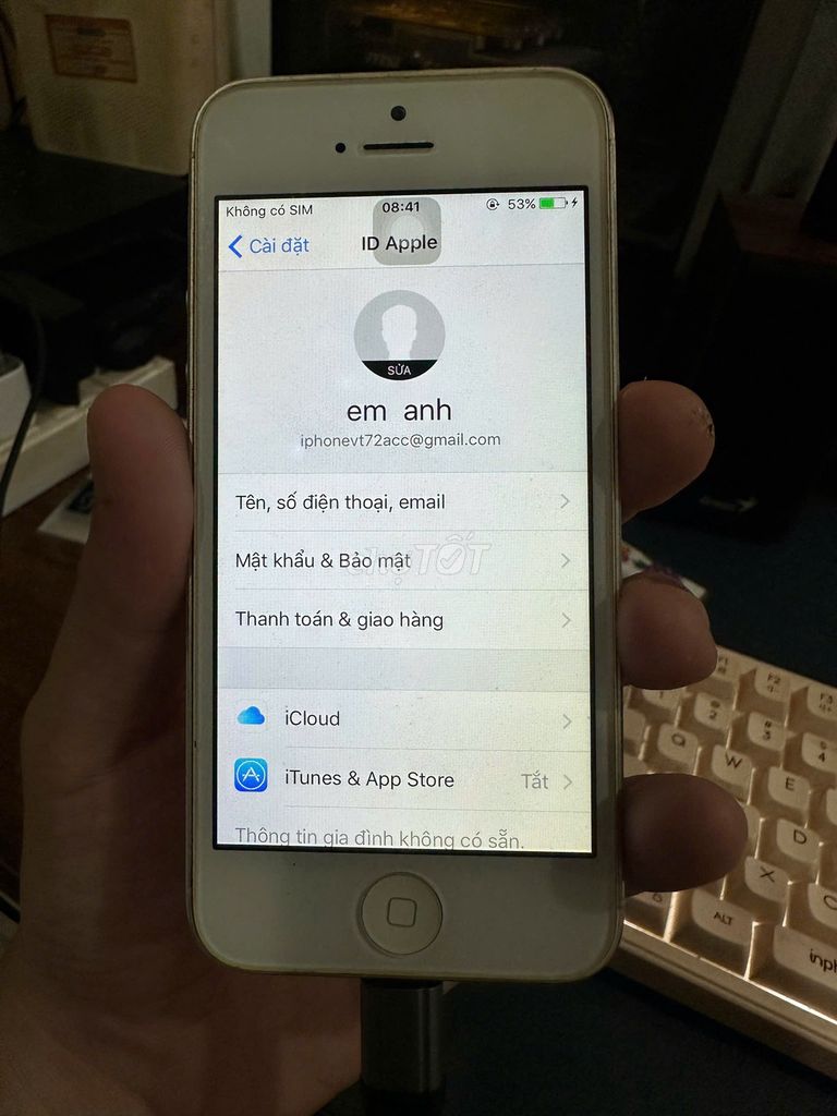 Apple iPhone 5 Trắng Đã qua sử dụng. Mua bán Điện thoại tại Quận 7 Tp Hồ Chí Minh được đăng bởi ok ok hình 1