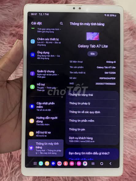 Samsung Galaxy Tab A7 Lite 8.7 inch 4GB/64GB. Mua bán Máy tính bảng tại Quận 1 Tp Hồ Chí Minh được đăng bởi Hội Đồ Điện Tử hình 1