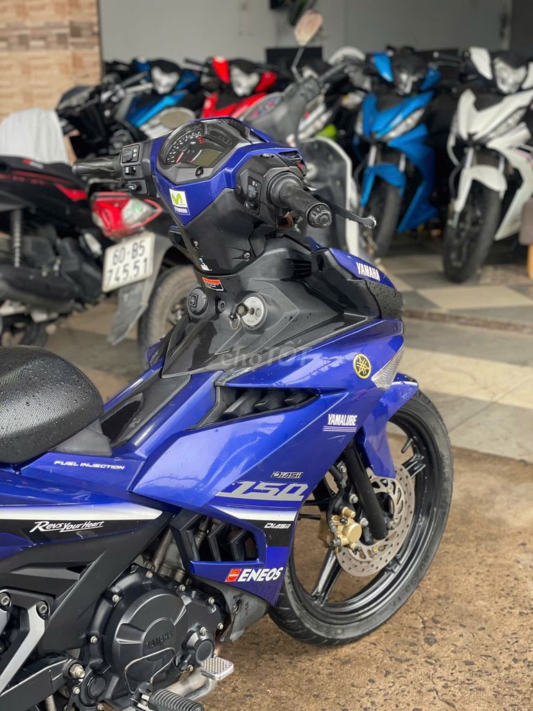 Xe máy Yamaha Exciter 150 màu xanh 2017. Mua bán Xe máy tại Huyện Trảng Bom Đồng Nai được đăng bởi Của Hàng Xe Máy U Phong hình 4