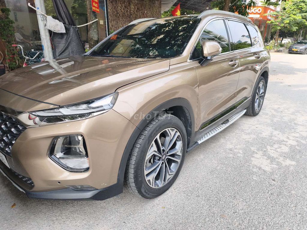 Hyundai Santafe 2021 Полная бензиновая комплектация Коричневый 64000 км
