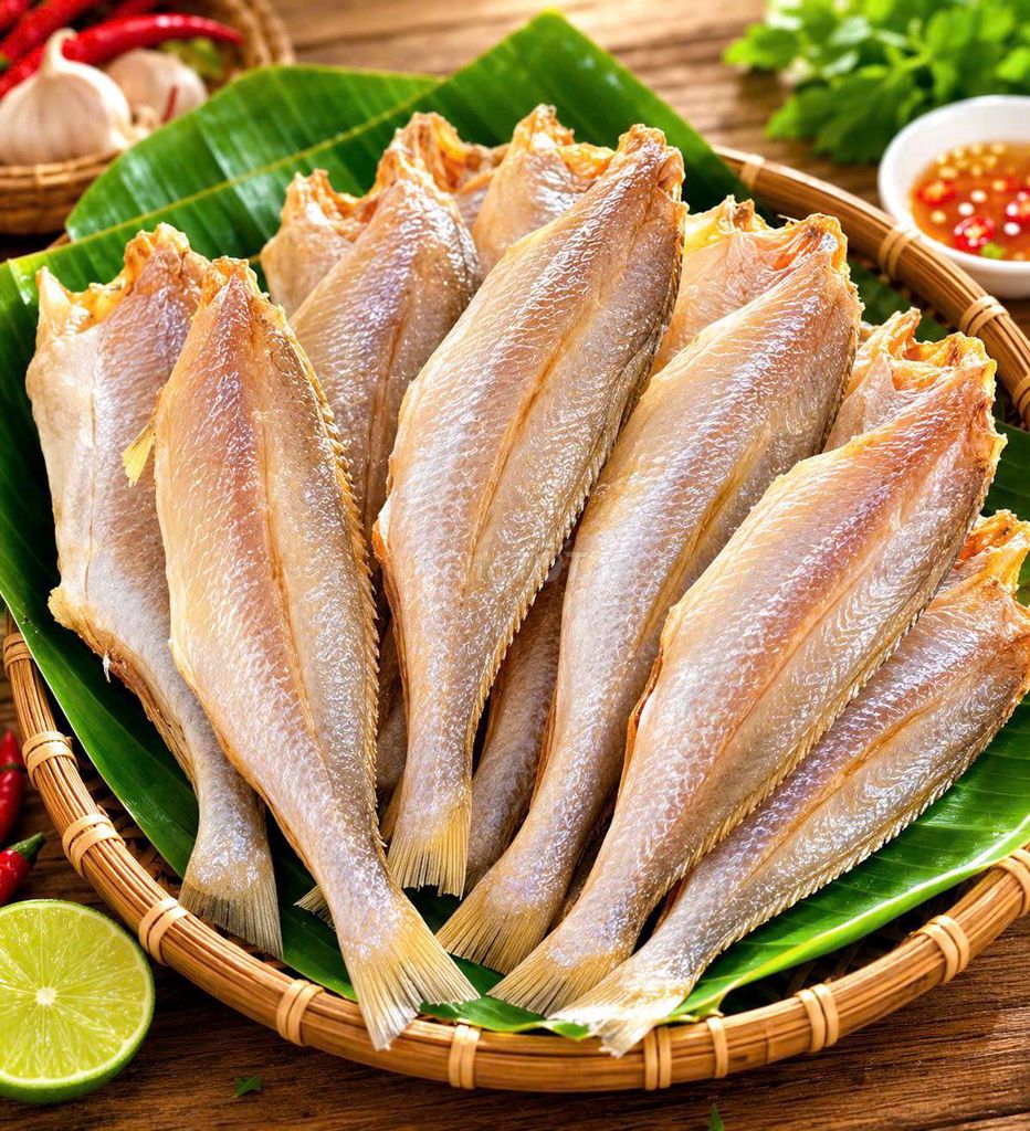 Khô cá đù 1 nắng 500g nhà làm hút chân không. Mua bán Đồ ăn, thực phẩm và các loại khác tại Quận 7 Tp Hồ Chí Minh được đăng bởi Cá Khô Biển Gò Công hình 1