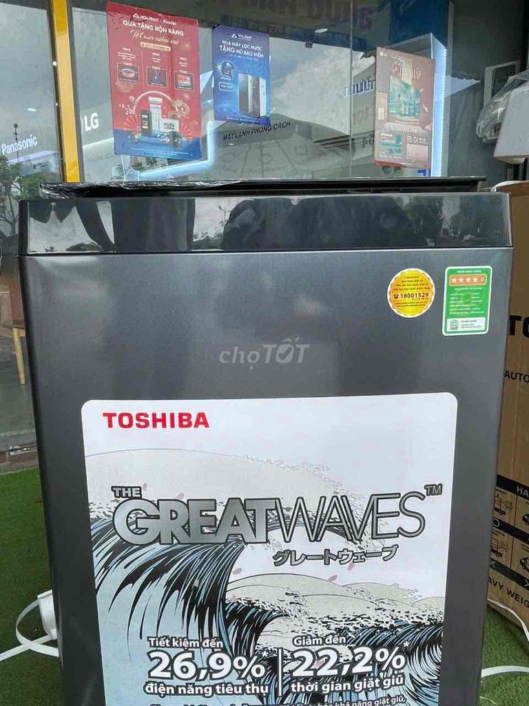 Máy giặt Toshiba 10 kg AW-M1100JV(MK) mới 100%. Mua bán Máy giặt tại Quận Bình Thạnh Tp Hồ Chí Minh được đăng bởi Phân phối điện máy giá sỉ hình 1