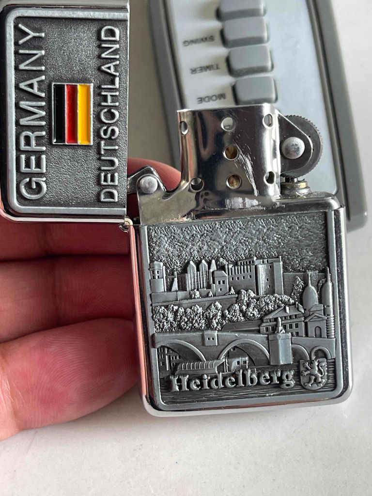 Bật lửa SIGAR Kim loại Bạc. Mua bán Đồ sưu tầm, đồ cổ tại Huyện Gò Công Đông Tiền Giang được đăng bởi chí nhân hình 1